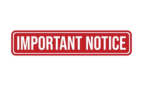 IMPORTANT - ELECTION NOTICE