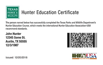 Hunter's Education